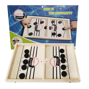 

Foosball Winner Board Game Bounce Chess Eject Chess Parent-Child Interactive Chess Bounce Chess Ruffle Ball Desktop Hockey Toy