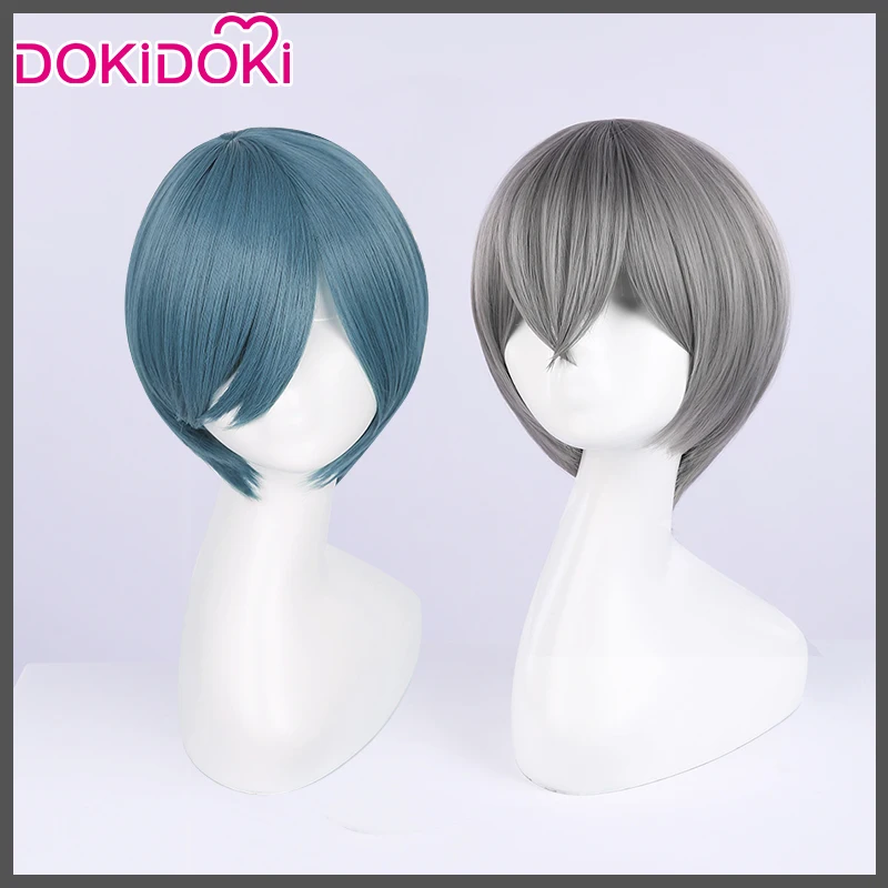 DokiDolki парик для косплея Аниме Черный Батлер косплей Kuroshitsuji Phantomhive Короткие