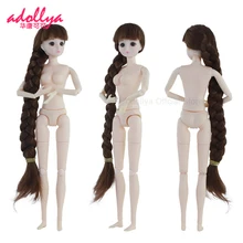 Adollya bjd boneca nude xiao wu 30cm 24 e 20 bola articulada giratória boneca corpo artesanal brinquedos de beleza para a menina 1/6 bonecas