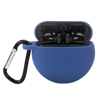 

Carrying Case for Huawei FreeBuds 3 Silicone Protective Cover Charging Cover with Buckle for HUAWEI Freebuds 3 Accessories