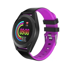 Ips HD большой экран черный край умный Браслет Водонепроницаемый Интеллектуальный Фото спортивные часы с подсчетом шагов датчик сердечного ритма