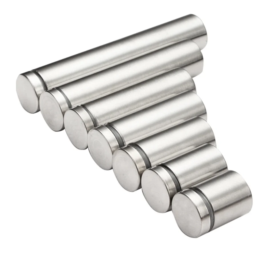 pcs Stainless Steel Acrylic Glass Standoff Barrel Stand Off Display Sign Wall Spacer Bolts Aliexpress