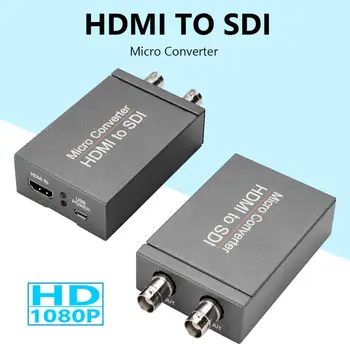 

1080P HDMI to 3G HD SDI Video Audio Monitor Excellent Craftsmanship Well Enduring Micro Converter Adapter for Camera