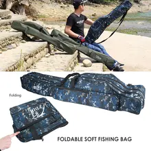 Водонепроницаемая уличная сумка-Органайзер камуфляжная 1280D парусиновая Поход Кемпинг Рыболовная Сумка для снаряжения сумка для удочки Удобная