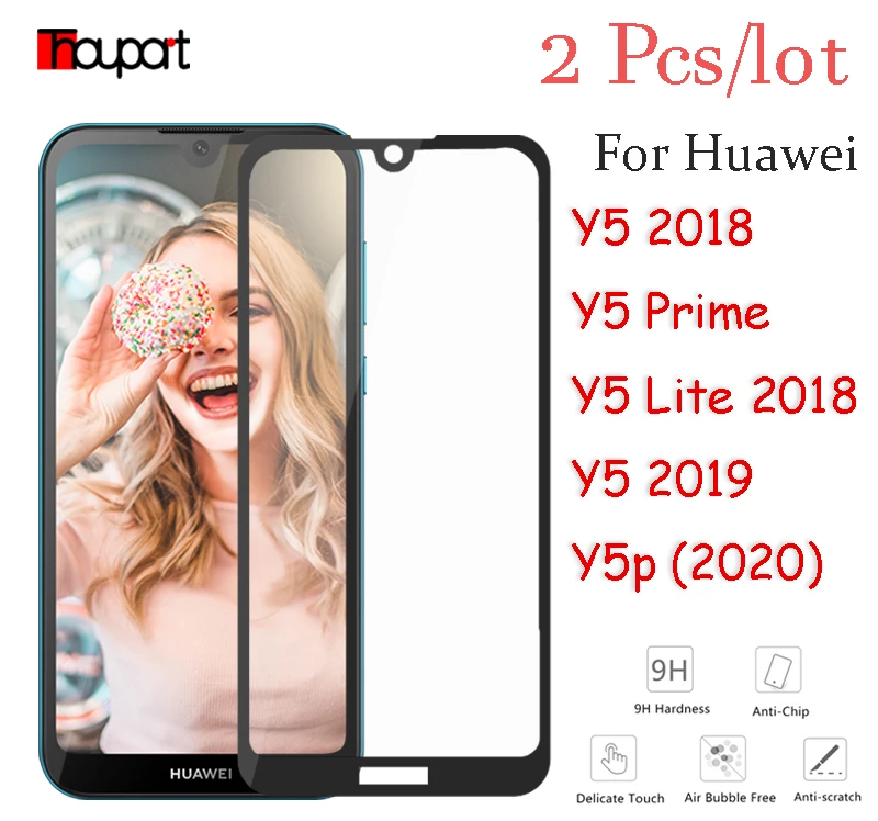 Закаленное стекло на Huawei Y5p 2020 Y5 2019 защитная пленка весь экран для хуавей Prime 2018 |
