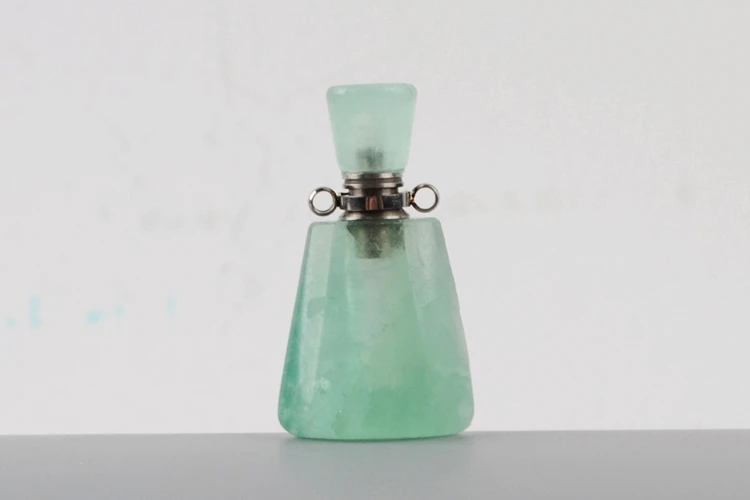 BOROSA 3 шт. мульти-вид натуральный камень флакон духов разъем в серебре аметисты эфирные масла диффузор для ожерелья WX1220