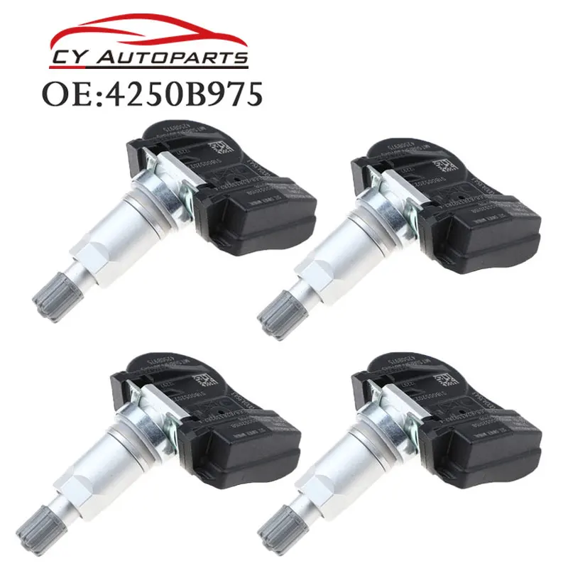 4PCS Tire Pressure Sensor For Mitsubishi Outlander I Miev Lancer Mirage