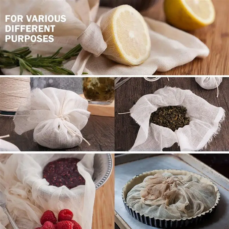 BESTONZON набор марлей для масла и сыра ткань пеньковая веревка принадлежности для приготовления сыра для кухни ремесло для дома