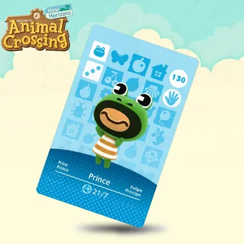 

130 Prince Animal Crossing Card Amiibo Cards Work for Switch NS 3DS Games