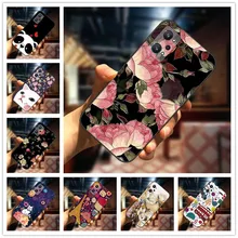 For Realme GT Neo2 Case 3D Flower Emboss Silicone Phone Cover For Realme GT Neo 2 Case Soft Relief Capas for RealmeGT Neo2 5G