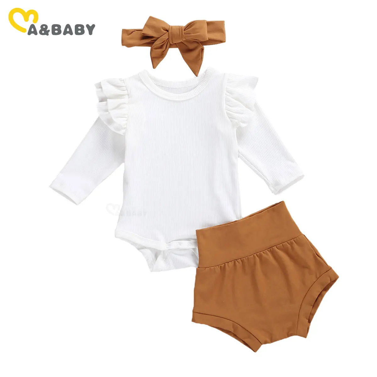 Ma & Baby/комплект одежды для новорожденных девочек от 0 до 24 месяцев Осенние