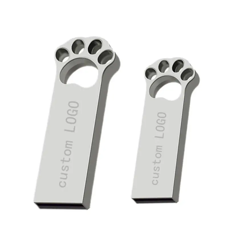 

Waterproof Key Pen Drive 32GB flash memory stick 64GB Cat Claw black Flash disk 32GB Metal Pendrive 16GB 8GB Usb Flash Drive 4GB