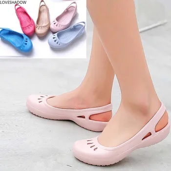 

Women EVA Clog Medical Shoes Chef Hospital Workwear Anti-slip Sandals Nursing Clogs Surgical Slipper