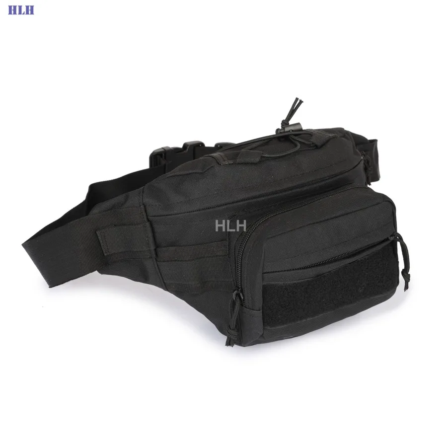Casual Waist Bag Men's Womens Tactical Sport Pockets Waterproof Mobile Phone Wallet Waist Pouches Multifunction Chest Bag