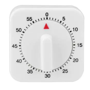 

60 Minutes Manual Timer Mechanical Reminder Alarm Clock Kitchen Timer Count Down Alarm Reminder Mechanical Timer for Kitchen