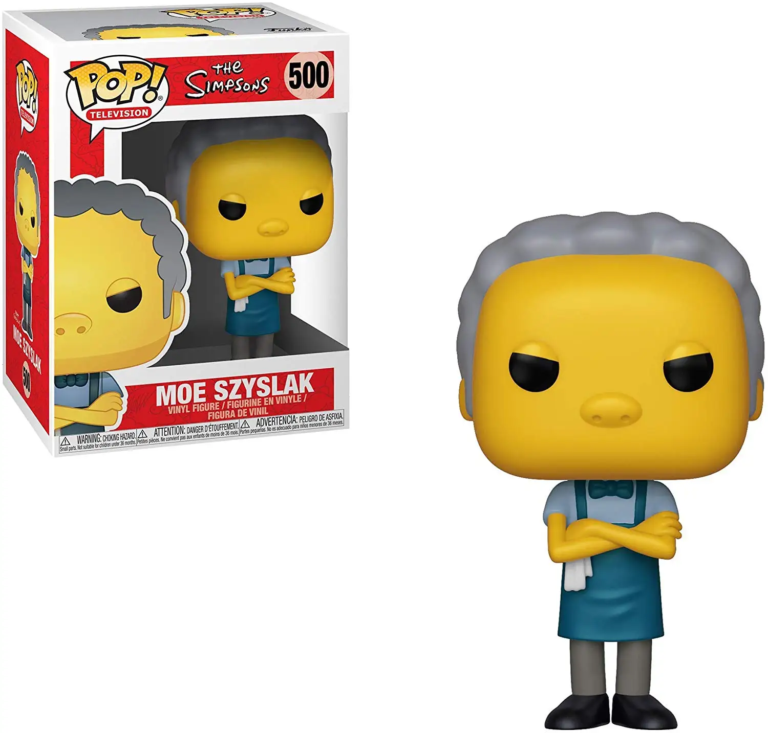 Фигурка из винила Funko pop Official Simpsons-Moe Коллекционная модель игрушки в оригинальной