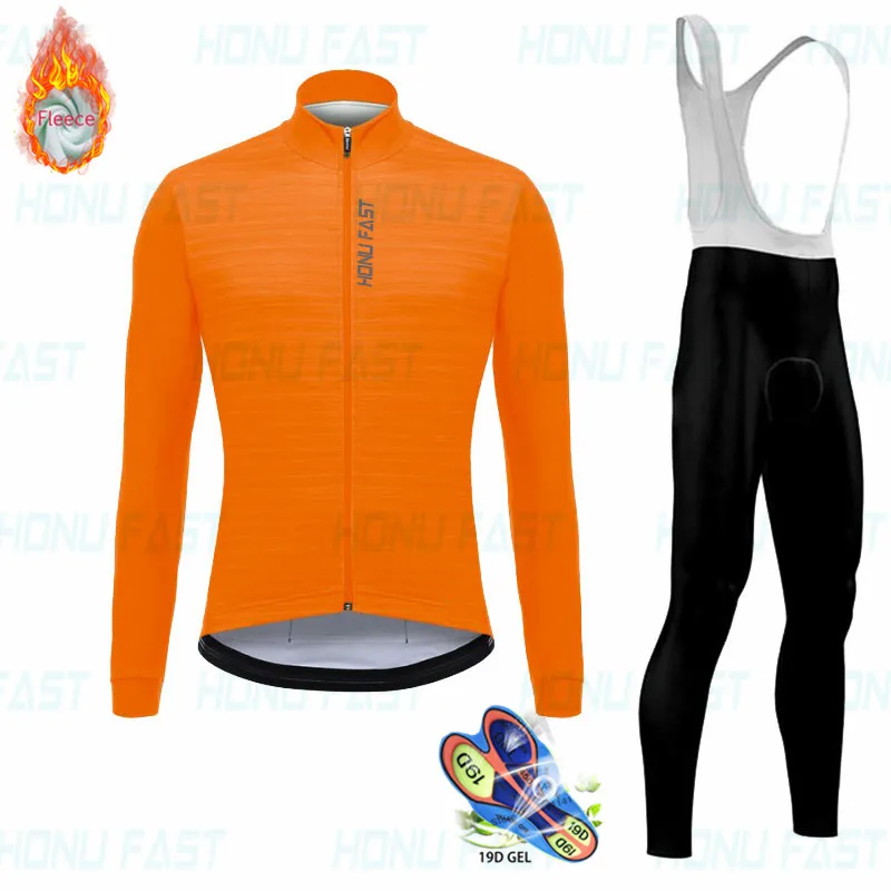 

Long Sleeve Cycling Jersey Sets 2020 men Mountain Bike Clothes Wear Maillot Ropa Ciclismo Quick Dry Racing Bicycle Clothing