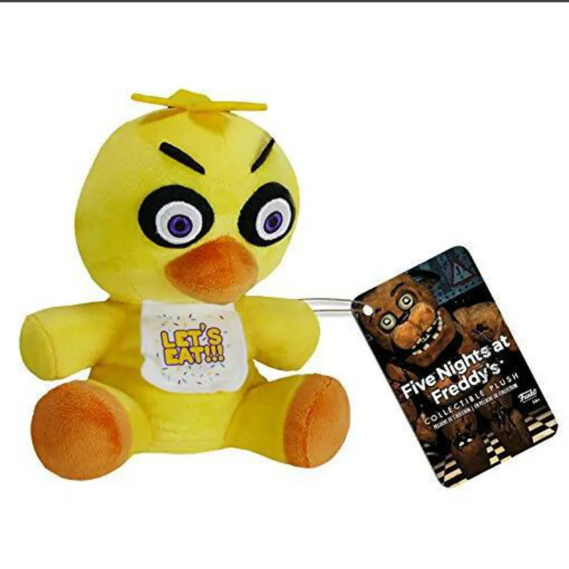 18cm FNAF Freddy Fazbear Plush Toys Five Nights At Freddy's Golden Bear Nightmare Cupcake Foxy Balloon Child Clown Stuffed Dolls image 6