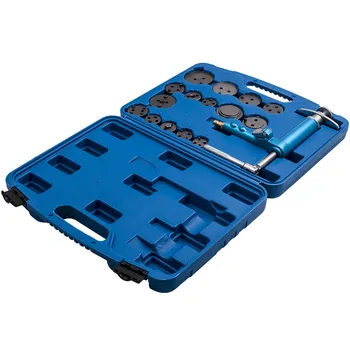 

Air Assisted Pneumatic Brake Caliper Piston Rewind Wind Back Tools Set Air Operated Rewind Tool 16pcs