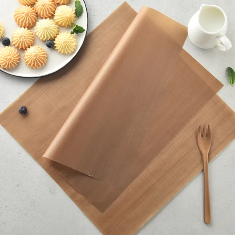 NEW Reusable Non Stick Baking Paper High Temperature Resistant Teflon Sheet Oven Microwave Grill Baking Mat Baking Tools