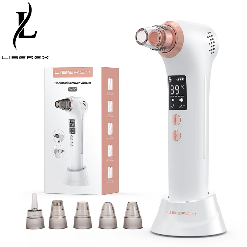 US $23.56 Liberex Blackhead Pimple Removal Against Black Dots Nose Cleaner Pore Acne Beauty Instrument Clean Skin Care Tools For Face