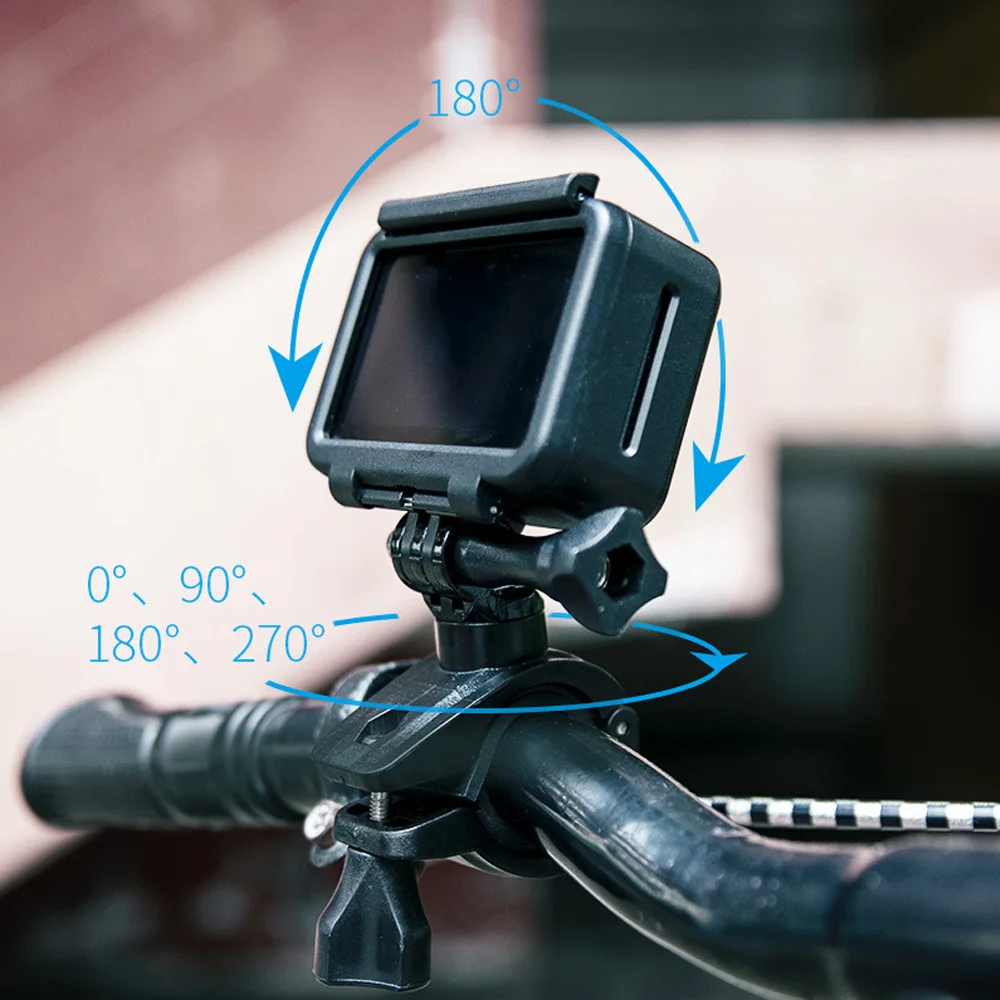 Держатель велосипедного кронштейна для камеры Gopro Hero крепление мотоцикла Go Pro 3 + 6