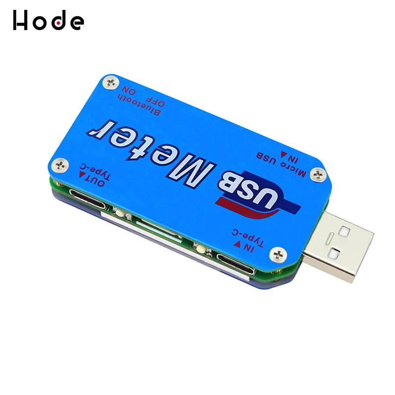 UM25 UM25C Для APP USB 2,0 Тип-C ЖК-дисплей Вольтметр Амперметр Напряжение измеритель тока, для батареи с зарядкой от usb Тестер Вольтметр мультиметр