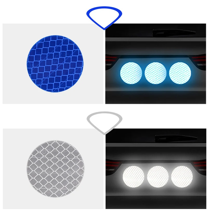 Bicycle Reflective Sticker Motorbike Scooter Night Warning Reflector Film Cycling Decal Tape Bike Stickers Accessories PA0144 (13)