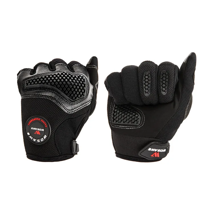 WOSAWE Мотокросс Guantes катание на лыжах полный палец износостойкие плюшевые ткани Нескользящие Bbreathable сенсорный экран Мотоциклетные Перчатки