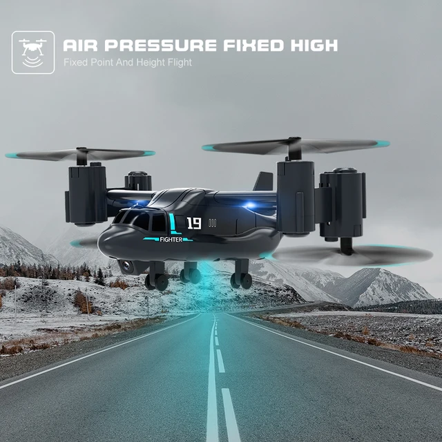 2in1 Drone with 1080P Camera High and Low Speed Switching Osprey Drone RC Quadcopter Remote Control Plane Toys for Boy Children 5
