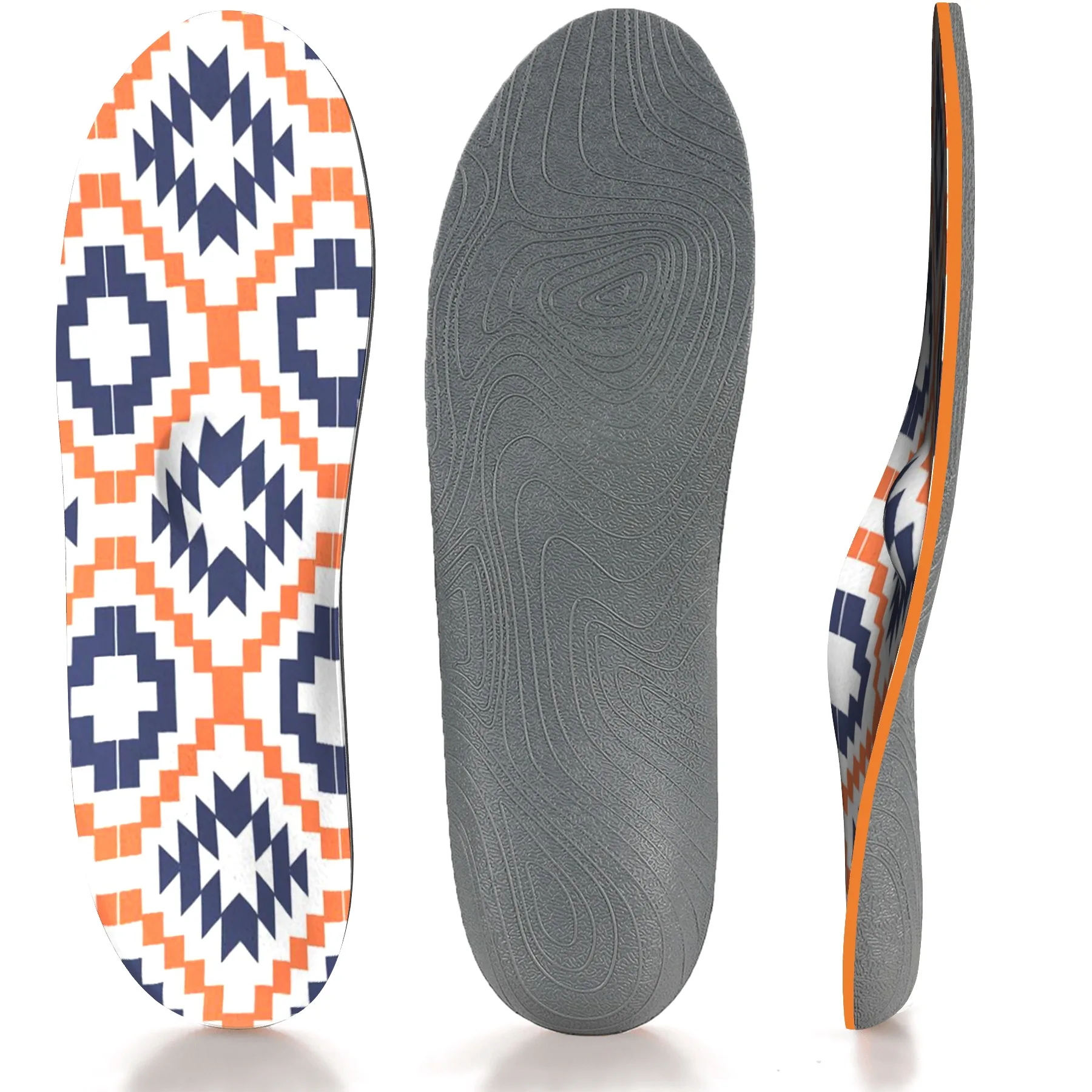 

Foot Arch Insole For Pain Relief Arch Support Playing Football Flat Foot Orthopedic Insole Male Shoes
