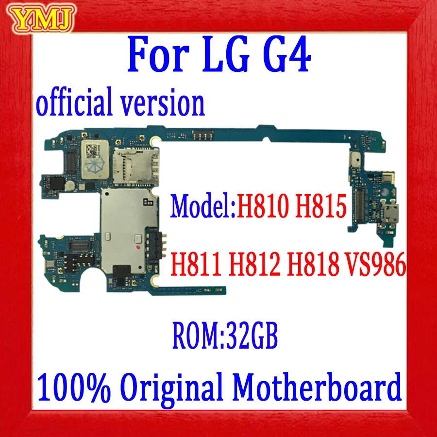 С полными чипами для материнской платы LG G4 H815 H810 H811 H812 VS986 H818 32 ГБ с системой Android