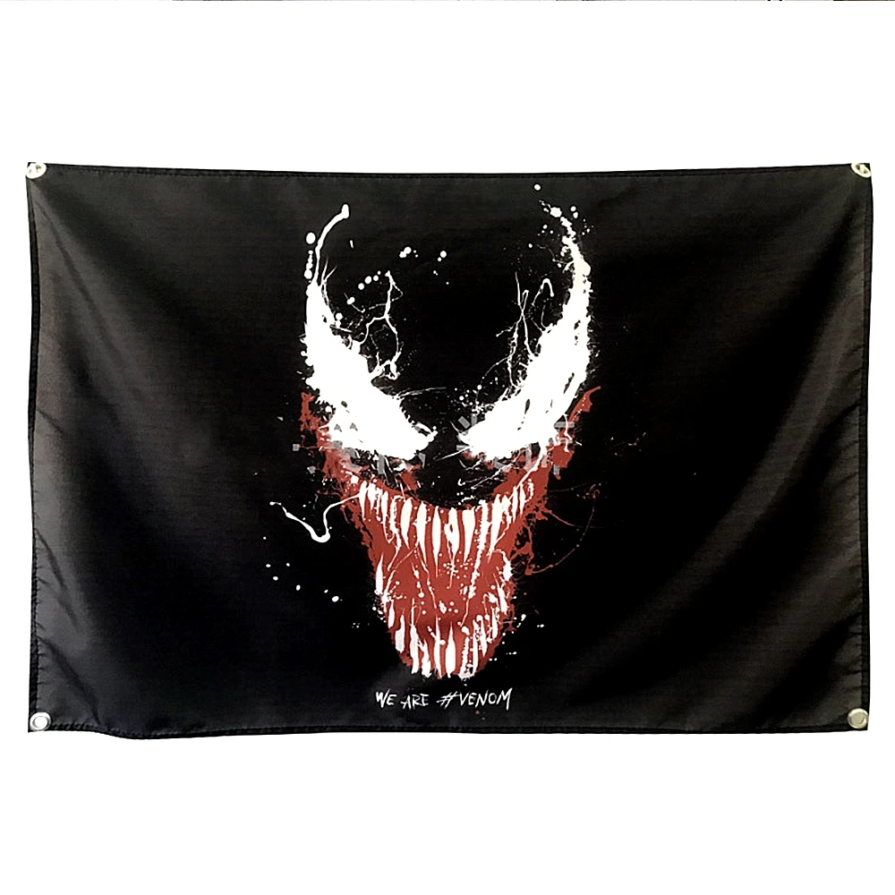 Venom Голливуда гобелен настенный баннер флаг из ткани макраме Настенный Ковер