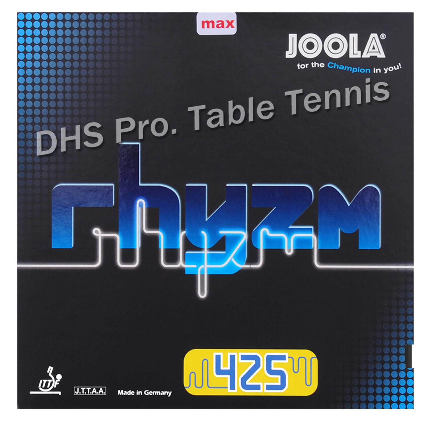 Joola RHYZM 425 (RHYZM Soft 42 5 Speed & Spin) резиновая губка для настольного тенниса пинг