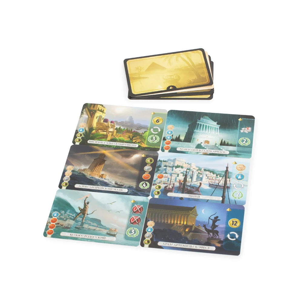 Настольная игра 7 Чудес: Дуэль (7 Wonders: Duel)|Настольные игры| |