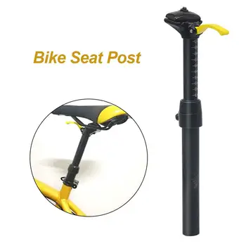 

Bicycle Seat Post Aluminum Alloy Adjustable Height Shock Absorption Mountain Bike Searpost 30.4/30.9/31.6 mm