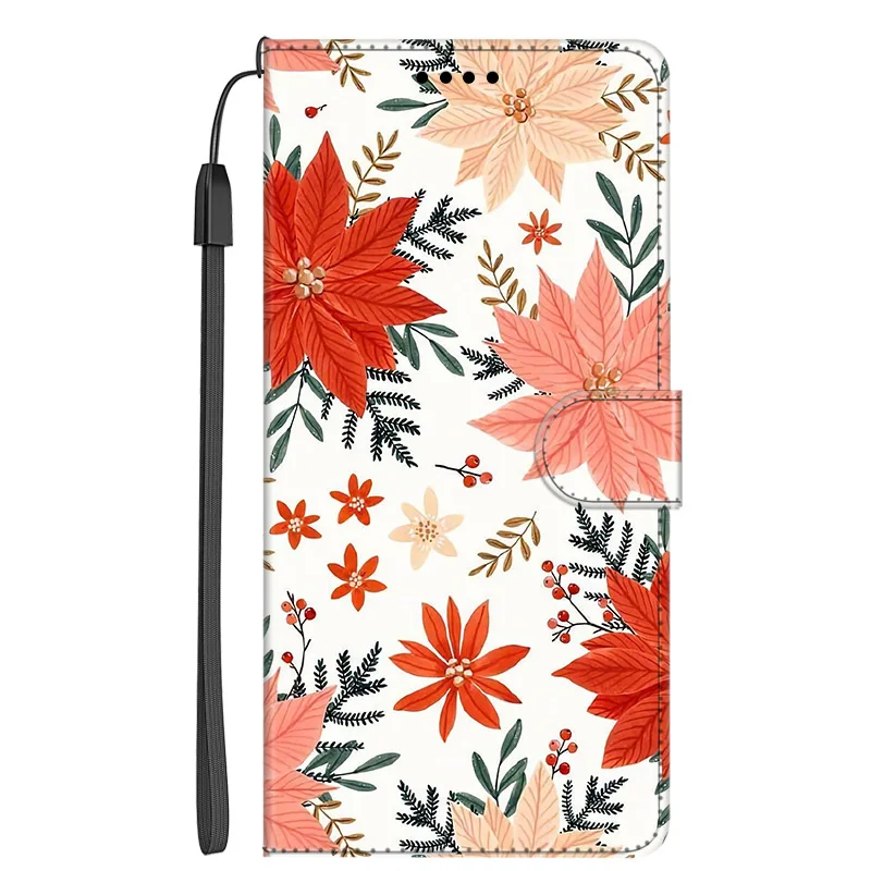Premium Flip Wallet Magnetic Leather Case - Elegant Protective Cover
