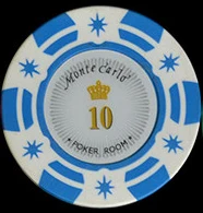5 шт./компл. баккара Comet Монте Карло покерные фишки 14 г Декодер каналов кабельного телевидения глиняные монеты казино 40 мм фишки для покера развлечений доллар монеты - Цвет: 10