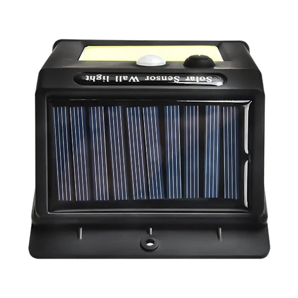 

48Led Light Sensor Solar Cob Sensor Wall Light Ntelligent Wide Sensor High Efficiency Solar Panel Light BD-48COB Garden Light