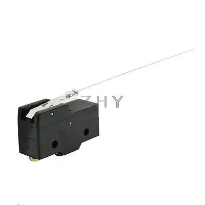 

NO NC Straight Long Steel Wire Lever Actuator Micro Limit Switch