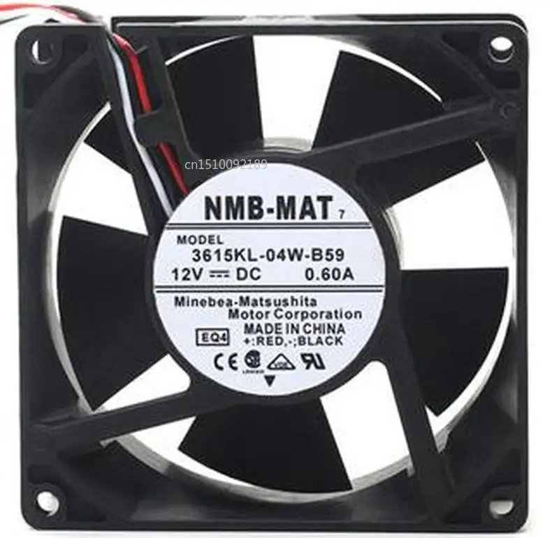 Для оригинального NMB 3615KL-04W-B59 9238 12V 0.60A 9 см 3 линии супер двойной воздушный вентилятор