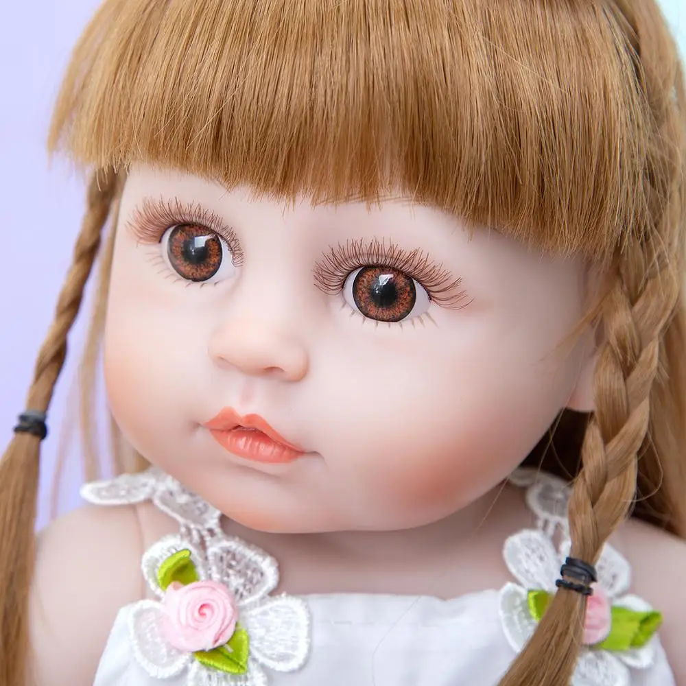 Keiumi 49 Cm Bebe Doll Reborn Bath Toy Realistic Full Silicone Body Boneca Baby Reborn Menina For Birthday Christmas Gifts Dolls Aliexpress