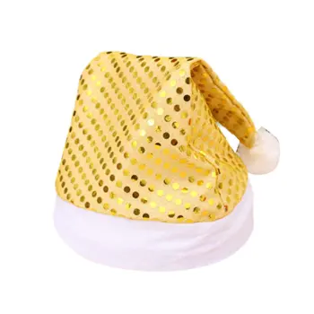 

Christmas Decorations Cloth Party Performance Supplies Small Gift Adult Ornament Sequin Christmas Hat