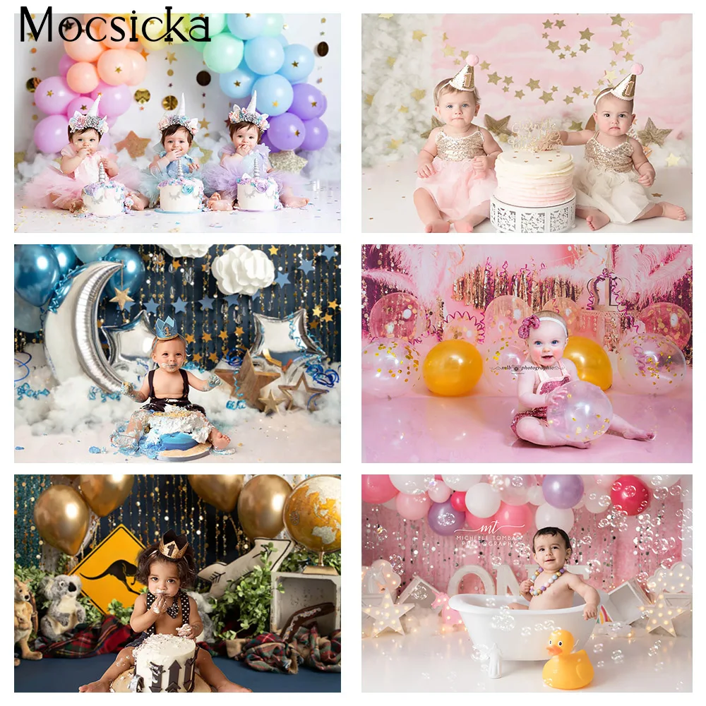 Фотофон для фотосъемки новорожденных девочек детей день рождения радуга