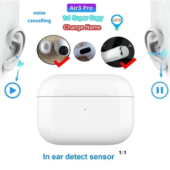 

Airpodering Pro Bluetooth earphone Headphones for Apple Airoha Chip 1:1 Super Clone aire pro Earbuds pk i90000 TWS Pro with pods