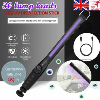 

Kuulee Portable LED UV Germicidal Lamp Disinfection Hand-held Home Sterilization Light
