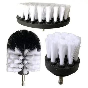 

3pcs Power Scrubber Brush Set For Bathroom Drill Scrubber Brush For Cleaning Cordless Drill Attachment Kit Power Scrub Brush