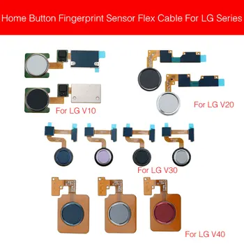 

Home Button FingerPrint Flex Cable For LG V10 V20 V30 V40 Sensor Finger Reader Touch Key Flex Ribbon Replacement Parts