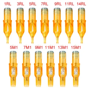 

20pcs Sterilized Tattoo Needle Tattoos Machine Tattoo Eyebrows Lip Permanent Makeup Ink Cartridges LDO99