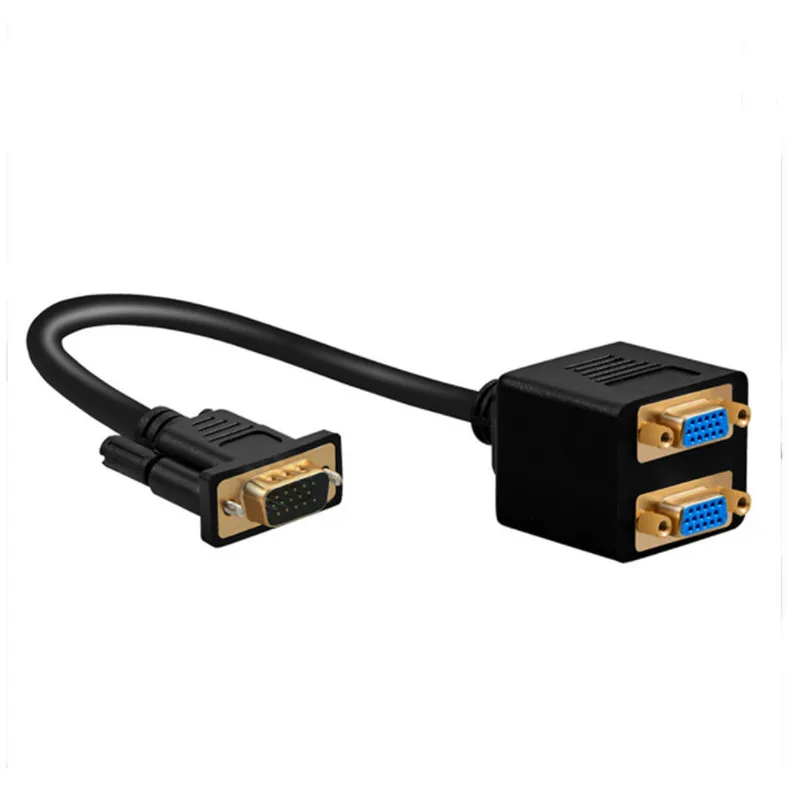 Одноточечный двухпроводной Кабель VGA для монитора компьютера кабель
